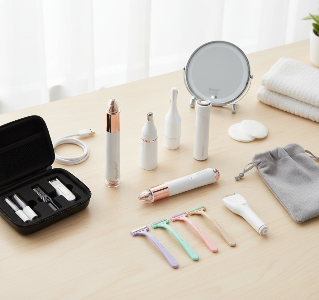 Best Travel-Friendly Facial Hair Removers for Women Under $30 (Compact, Painless & Carry-On Approved)