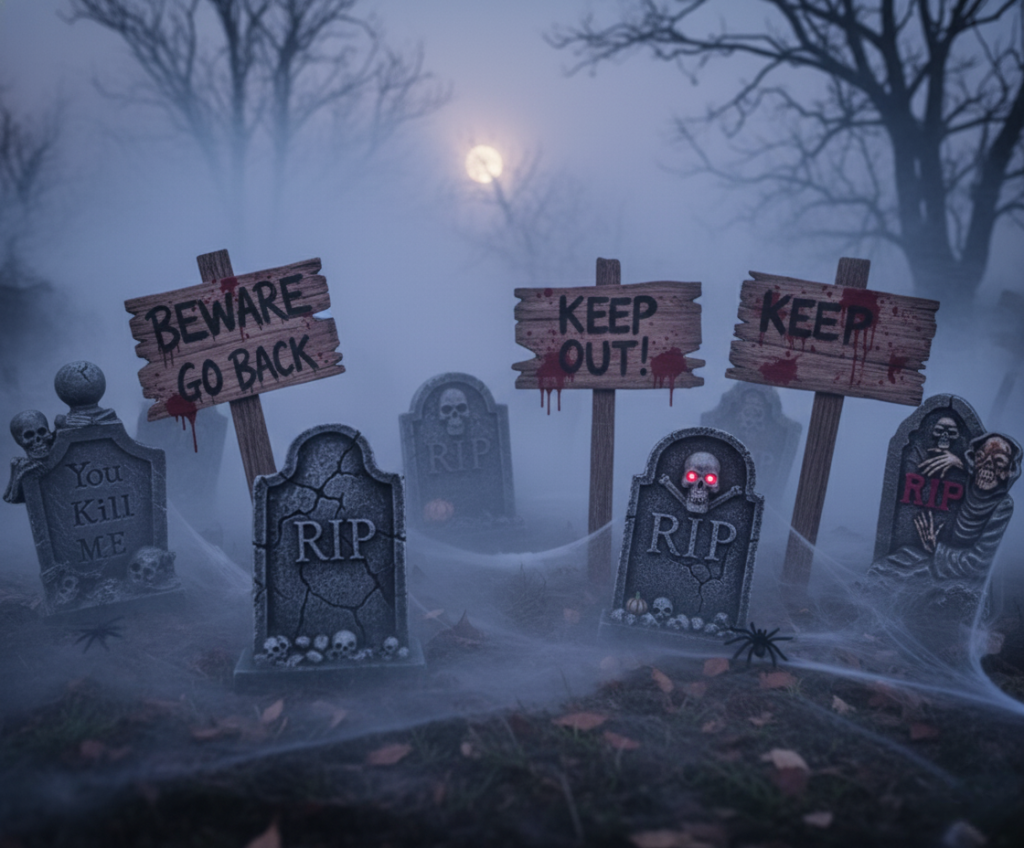 best halloween yard signs