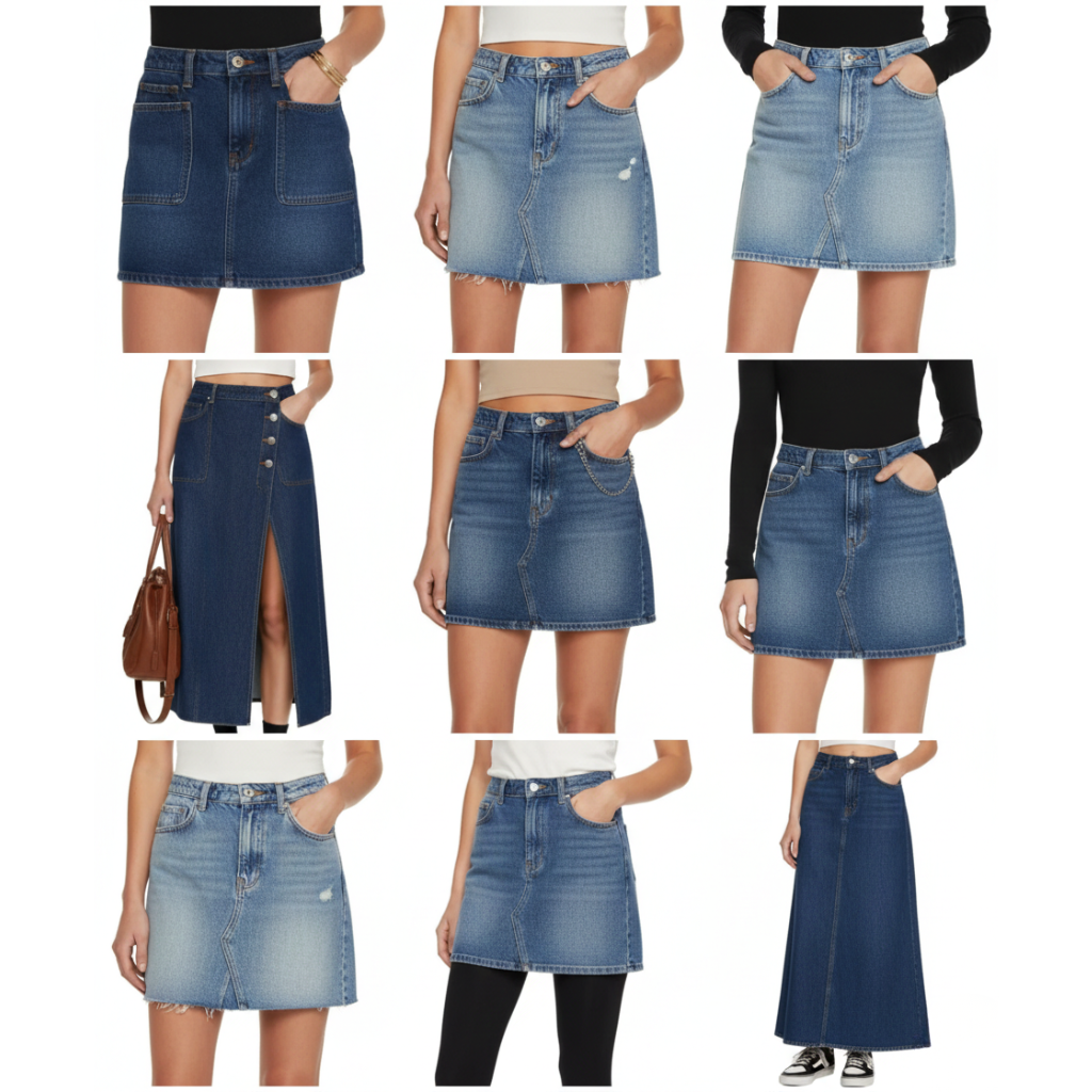 Best Jean Skirts Under $35
