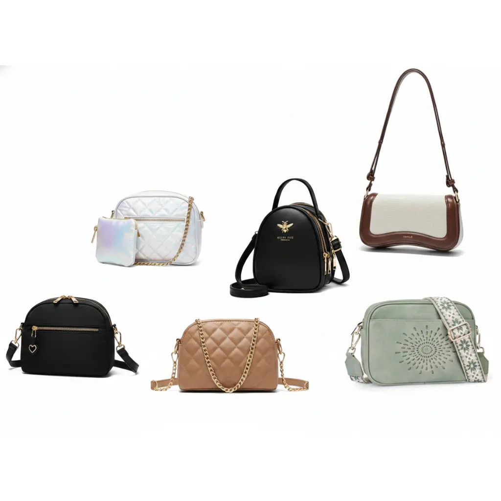 Best Colorful Mini Crossbody Bag for Women – Small Shoulder Purse, Trendy Everyday Handbag