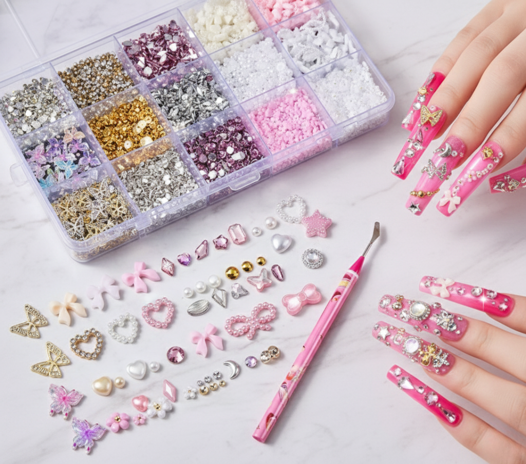 Best Nail Charm Jewelry Set